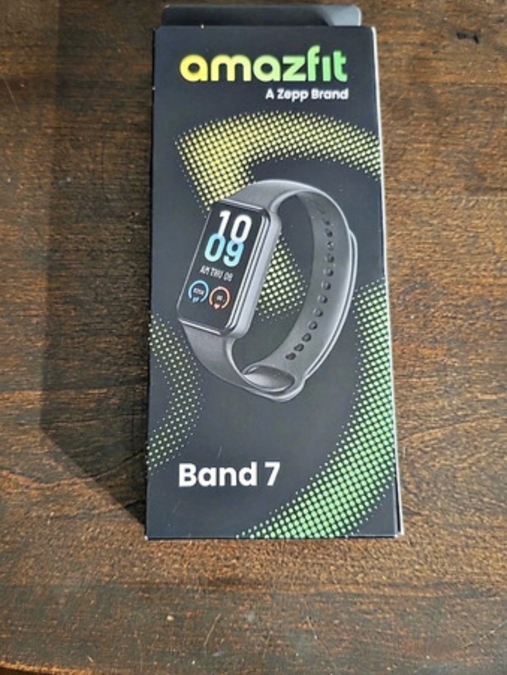 amazfit Band 7 Smartwatch Black & Green NWT